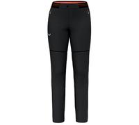 Salewa Pedroc 2 Durastretch 2/1 Convertible Pants Black L Woman