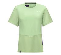 Salewa PEDROC Dry HYB T-Shirt W, L, Pastel Green