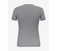 Salewa Pedroc Dry Hybrid Short Sleeve T-Shirt Light Grey Women - 36