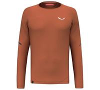 Salewa - Pedroc Dry L/S Tee - Sport shirt size 46, brown