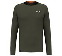 Salewa - Pedroc Dry L/S Tee - Sport shirt size 46, olive