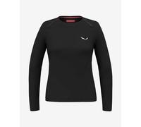 Salewa Pedroc Dry Long Sleeve Base Layer Top Black Women - 36