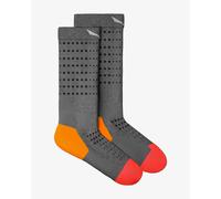 Salewa Pedroc Merino Crew socks grey orange red Women - 42-44