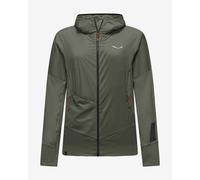 Salewa Pedroc Wind Hooded Jacket Chrome Green Women - 40