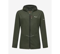Salewa Pedroc Wind Light Hooded Jacket Olive Green Women - 36
