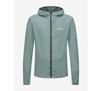 Salewa Pedroc Wind Light Hooded Jacket Turquoise Green - XXL