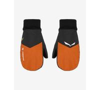 Salewa Powertex Mittens Orange Black Kids - XS