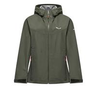 Salewa - Women's Puez Aqua 4 PowerTex 2.5L Jacket - Waterproof jacket size 8, olive