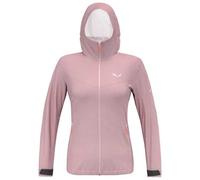 Salewa Puez Aqua 4 Powertex 2.5L Hooded Jacket Pale Pink Women - 34