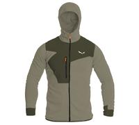 Salewa Puez 2 Dry Hooded Jacket Men, Dark Olive Melange, 50/L, Male