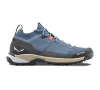 Salewa Men's Puez 2 Knit Powertex Shoes - Waterproof Trail Shoe for Hiking & Trekking, Java Blue/Black, 8.5 UK