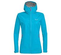 Salewa Women's PUEZ (AQUA 3) PTX W JKT Anorak, Blue, 50/44