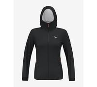 Salewa Puez Aqua 4 Powertex 2.5L Hooded Jacket Black Women - 36