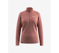 Salewa Puez Cammino Polarlite Half Zip Fleece Pink L Women