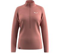 Salewa Puez Cammino Polarlite Half Zip Jacket Women, Desert Pink, L