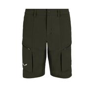 Salewa Puez Durastretch Cargo Shorts Trekking Men, Dark Olive