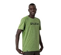 Salewa Puez Hybrid 2 Dry M S/S Tee, Yucca Melange, XL, Male