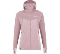 PUEZ Hybrid Polarlite Hooded Fleece Women Zephyr Melange New Lightweight GB 10