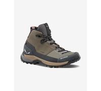 Salewa - Women's Puez Leather Mid PTX - Walking boots size 7, grey