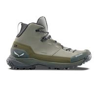 Salewa - Puez Leather Mid PTX - Walking boots size 6, grey/olive