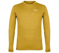 Salewa - Puez Melange Dry L/S Tee - Sport shirt size 3XL, yellow