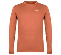 Salewa - Puez Melange Dry L/S Tee - Sport shirt size XXL, orange