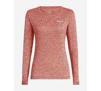 Salewa Puez Melange Dry Tee W, Desert Pink Melange, L