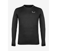 Salewa Puez Melange Dry Long Sleeve T-Shirt Dark Grey - L