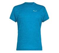 Salewa Puez Melange Dry M S/S Tee, Blue Danube Melange, 48/M, Male