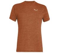 Salewa Puez Melange Dryton Short Sleeve T-shirt Brown 2XL Men