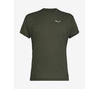 Salewa Puez Melange Dryton Short Sleeve T-shirt Green M Men