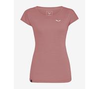 Salewa Puez Melange Dry T-Shirt W, Desert Pink Melange, 2XL