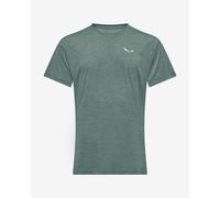 Salewa Puez Melange Dry Short Sleeve T-Shirt Pale Green - S