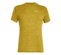 Salewa - Puez Melange Dry S/S Tee - T-shirt size 46, yellow