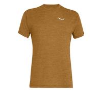 Salewa Puez Melange Dry T-Shirt Men, Golden Brown Melange, 50/L, Male