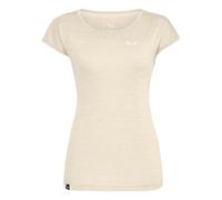 Salewa Puez Melange Dryton Short Sleeve T-shirt Beige L Woman