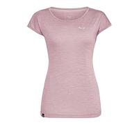 Salewa - Women's Puez Melange Dry S/S Tee - T-shirt size 34, pink