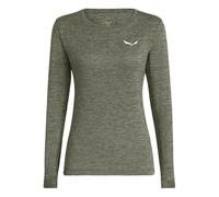 Salewa Puez Melange Dry´ton Long Sleeve T-shirt Green XL Women