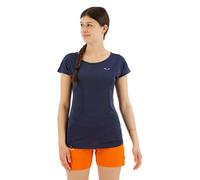 Salewa Puez Melange Dryton Short Sleeve T-shirt Blue XS Woman
