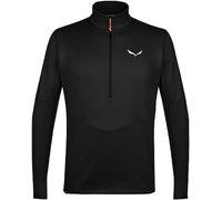 Salewa Puez Polarlite Half Zip Fleece Men , Black Out, 50/L, Male