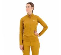 Salewa Puez Polarlite Half Zip Fleece Women, Golden Brown, M, Female