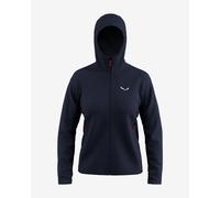 Salewa Puez Rocca Polarlite Hoodie Fleece Blue S Woman
