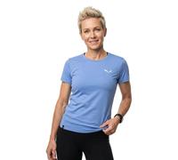 Salewa Puez Sporty Dry Short Sleeve T-shirt Blue L Woman