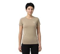Salewa Puez Sporty Dry Short Sleeve T-shirt Beige L Woman