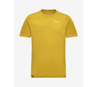 Salewa Puez Sporty Dry Short Sleeve T-Shirt Bright Yellow - XXL