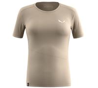 Salewa Puez Sporty Dry Short Sleeve T-shirt Beige XL Woman