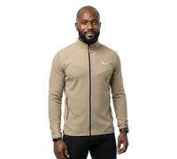 Salewa Puez Waffle Hybrid Polarlite Full Zip Fleece Beige M Men