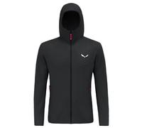 Salewa Puez Waffle Hybrid Polarlite Hooded Fleece Jacket Men, Black, L