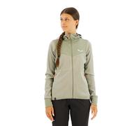 Salewa Puez Waffle Hybrid Polarlite Softshell Jacket Grey M Women