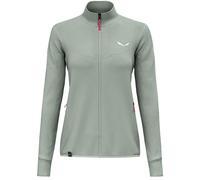 Salewa Puez Waffle Hybrid Polarlite Softshell Jacket Grey M Women